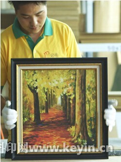 深圳必畫裝飾品采用HP DesignJet D5800提升生產效率拓展業(yè)務新領域_供應商產品_科印印刷網